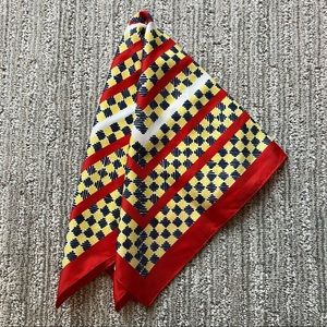 Vintage Ray Strauss square scarf, made in Italy